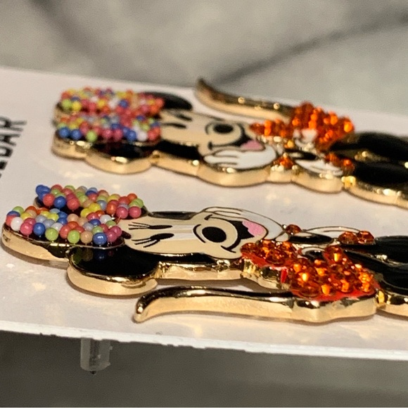 Disney X BAUBLEBAR Minnie Mouse Stud Earrings NWT $62 - Picture 5 of 7